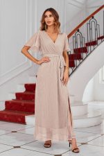 Robe Mariage Bohème Manche Courte
