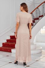 Robe Mariage Bohème Manche Courte