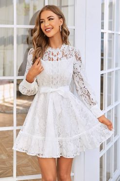 Robe Patineuse Dentelle Bohème