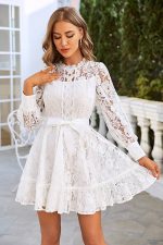 Robe Patineuse Dentelle Bohème