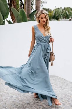 Robe Cache Coeur Longue Bohème