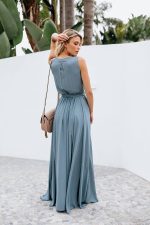 Robe Cache Coeur Longue Bohème