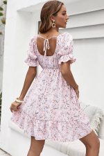 Robe Rose Pale Style Vintage Bohème
