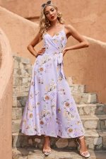 Robe Violette Bohème