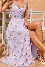 Robe Violette Bohème